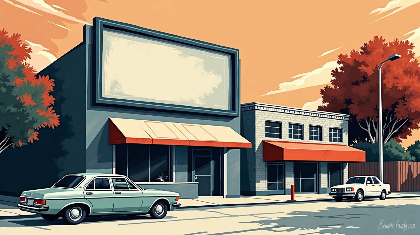 Editorial illustration: 4 takeaways on the economic consequences of the Iran war. Economic uncertainty.